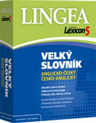 LANGMaster Lingea Lexicon Anglický velký slovník
