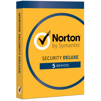 NORTON SECURITY DELUXE CZ pro Mac či Ios 1 uživatel na 5 zařízení na 2 roky