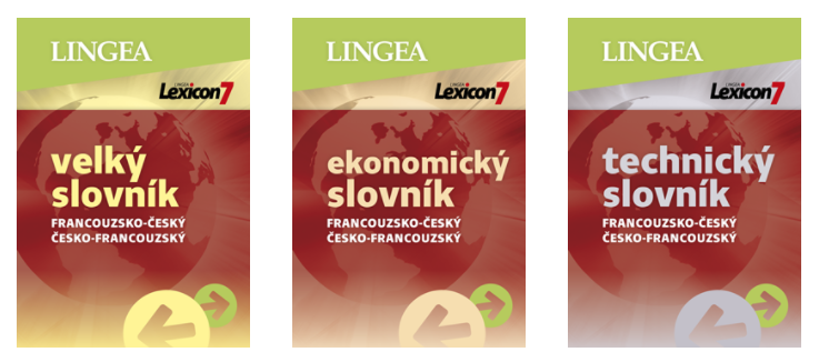 Lexicon 7 Francouzský velký + ekonomický + technický slovník