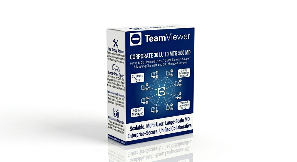 TeamViewer Corporate 30 LU 10 MTG 500 MD