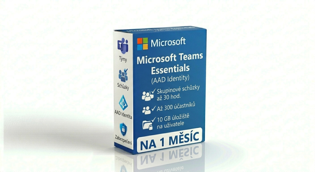 Microsoft Teams Essentials (AAD Identity) na 1 měsíc