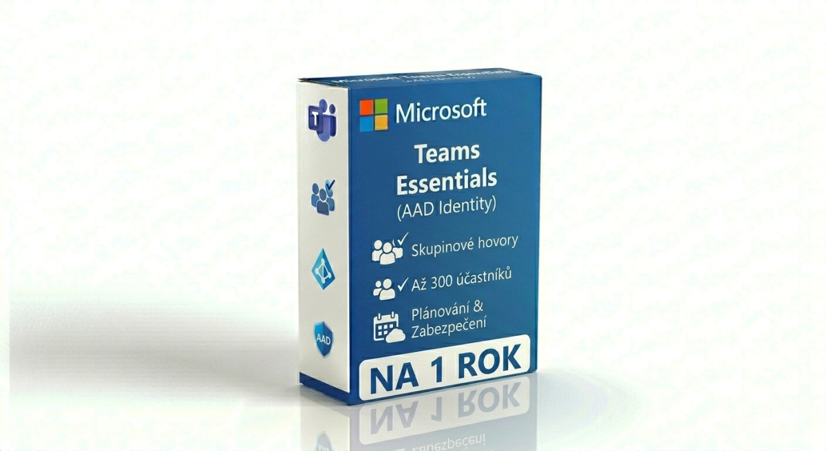 Microsoft Teams Essentials (AAD Identity) na 1 rok