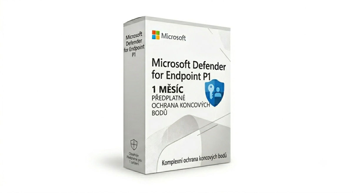 Microsoft Defender for Endpoint P1 na 1 měsíc