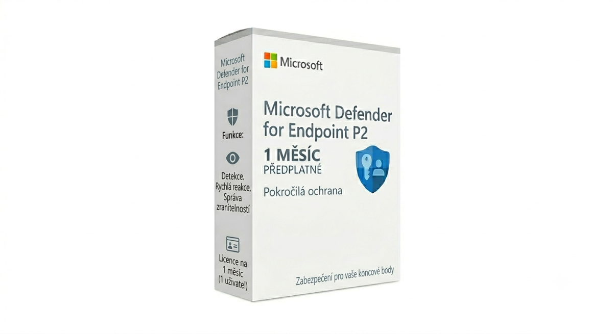 Microsoft Defender for Endpoint P2 na 1 rok