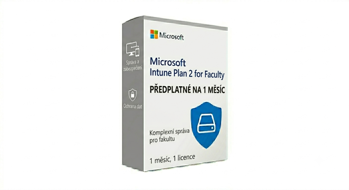 Microsoft Intune Plan 2 for Faculty na 1 měsíc