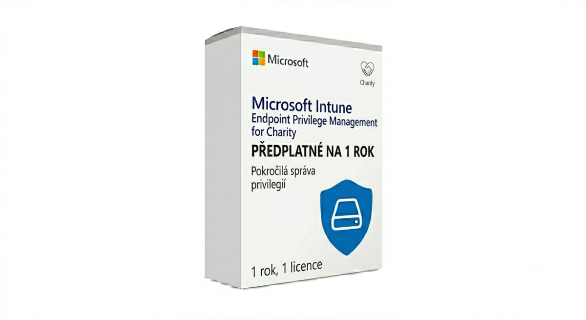 Microsoft Intune Endpoint Privilege Management for Charity na 1 rok