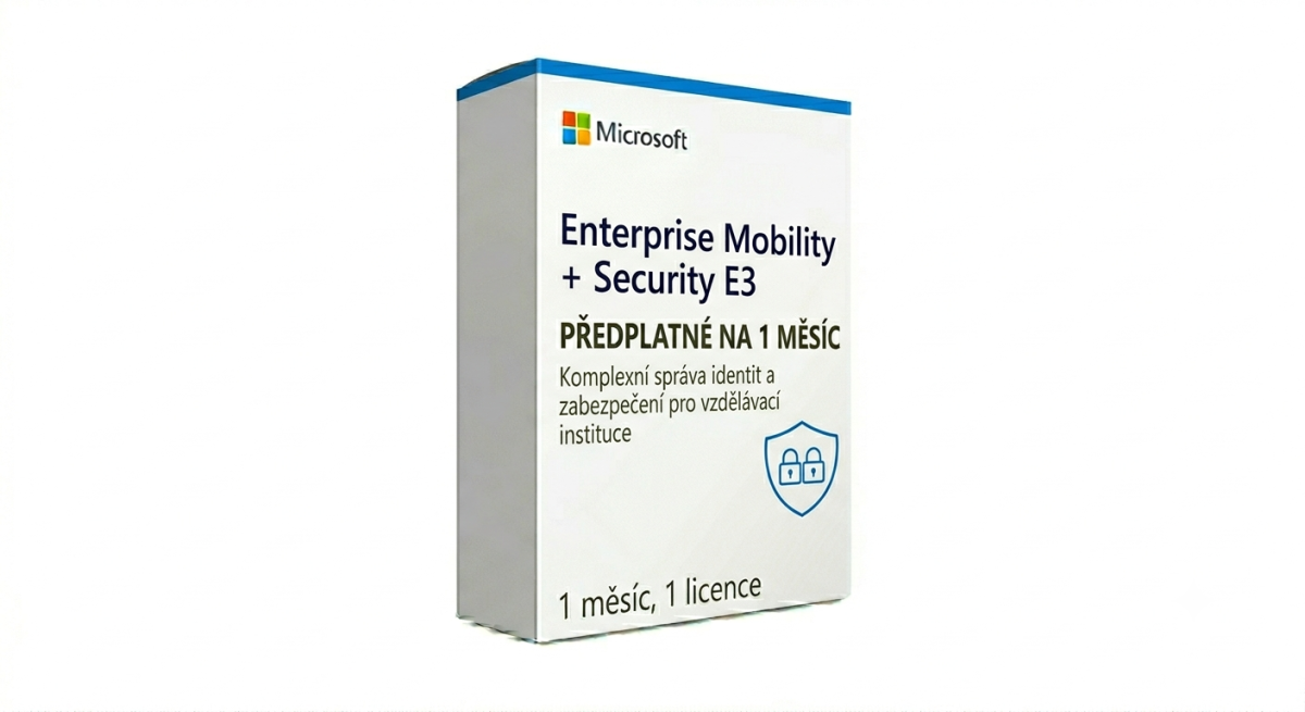 Enterprise Mobility + Security E3 na 1 měsíc