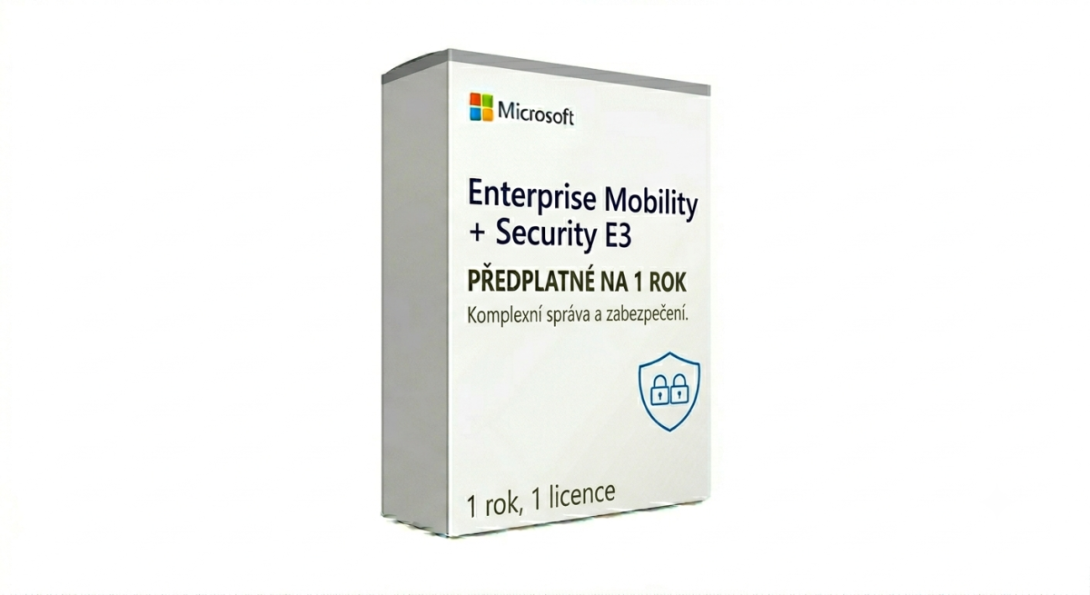 Enterprise Mobility + Security E3 na 1 rok