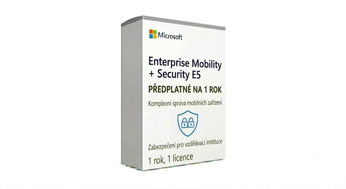 Enterprise Mobility + Security E5 na 1 rok