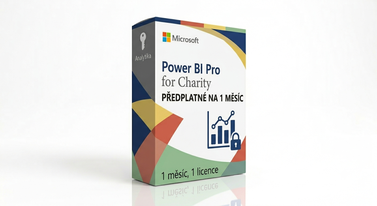 Power BI Pro for Charity na 1 měsíc