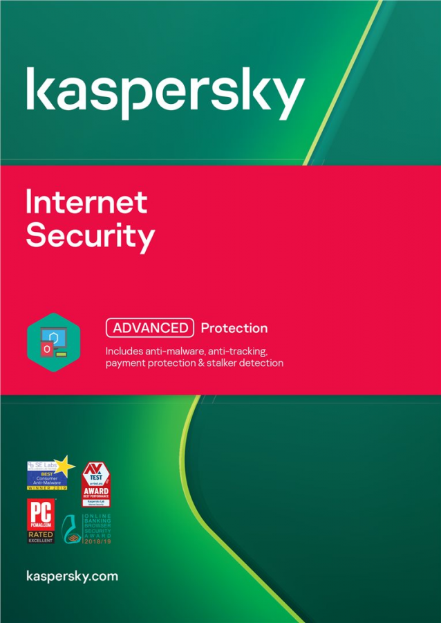 Kaspersky Internet Security - upgrade 1 zařízení na 1 rok