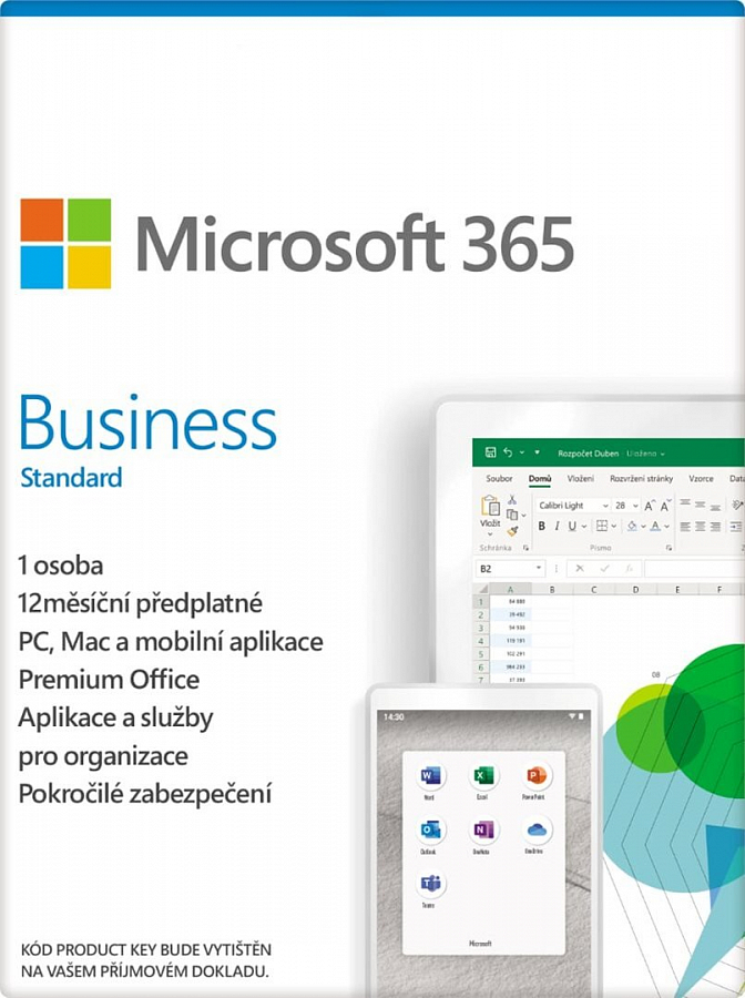 Microsoft 365 Business Standard Mac na 1 rok